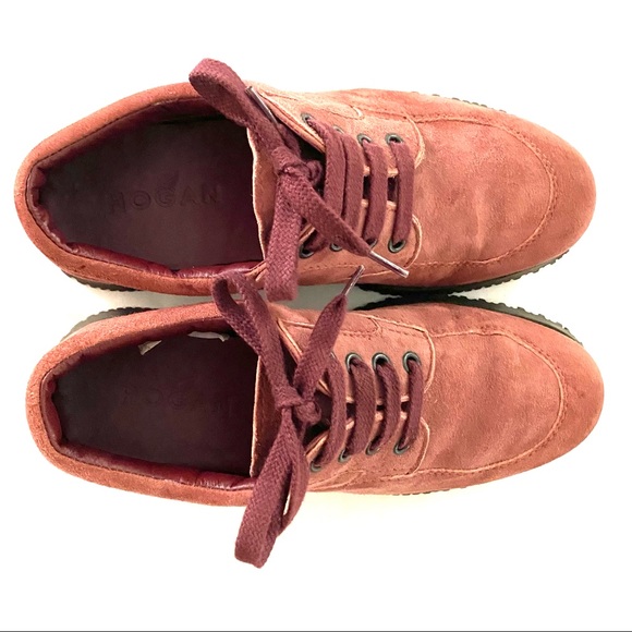 Hogan Traditional Suede Sneakers - Picture 8 of 12